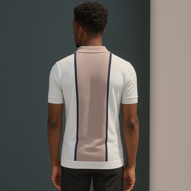 Golf Polo Zipper T-Shirt