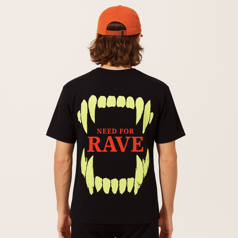 Men's Rave Neon T Shirt