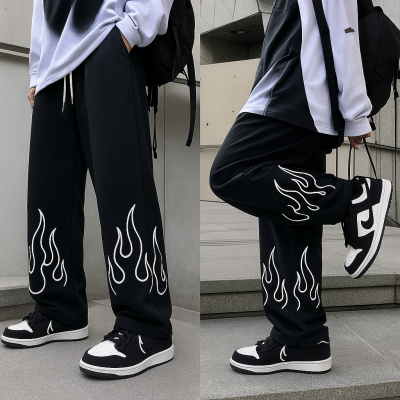 Fire Baggy Fit Trackpant